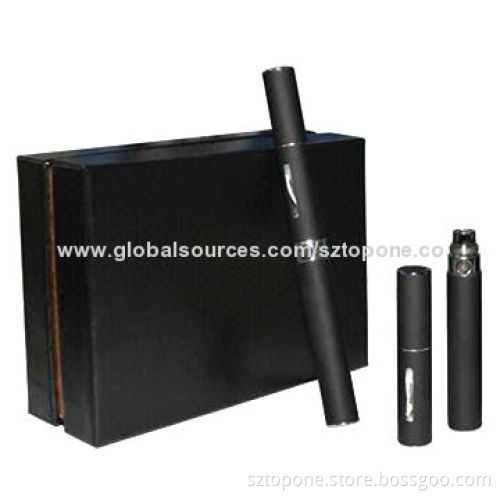650mAh Electronic Cigarette from eGo-W with Pen Caps and Transparent Atomizer